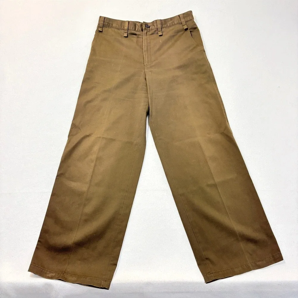 Y's Yohji Yamamoto Military Style Cargo Pants Workwear‎ Wide Leg Trousers